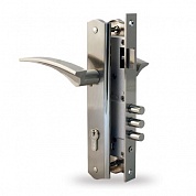 Картинка Замок врезной цилиндровый Apecs 1784/60-NIS/NI хром/сатин